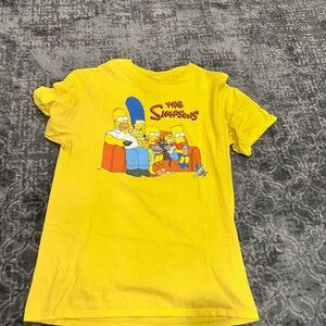 yellow simpsons shirt